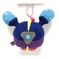 Authentic Pokemon center plush Cosmog mascot pokemon time 2018, 14cm (wide)